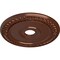 Ekena Millwork Wreath Ceiling Medallion (Fits Canopies up to 6"), 21 1/8"OD x 3 5/8"ID x 7/8"P, Copper Penny CM21WRCPS - alternate 4